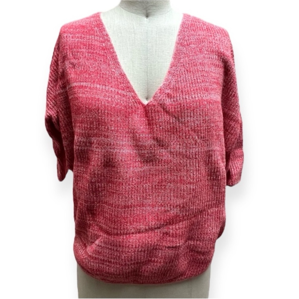 Express Oversized Drop Shoulder Sweater in Pink